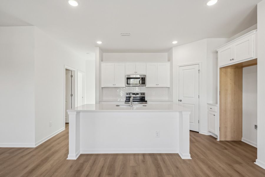 Representative furnished interior of a home built from the Timber by Ashton Woods in Middleton Farms, Middlesex (Image 3).