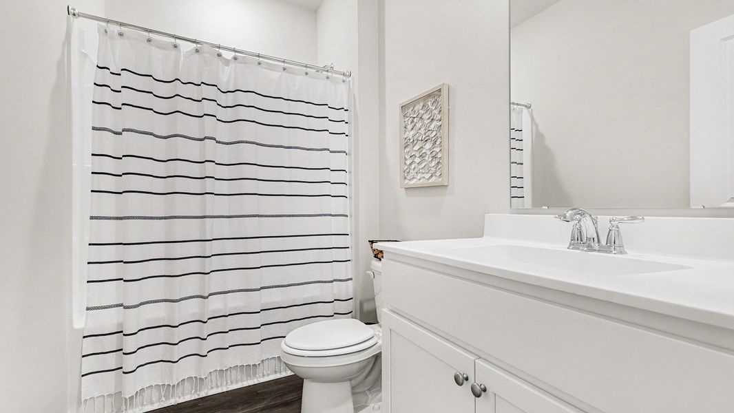 Furnished interior view inside a new home in Sandridge Park, Little River (Image 20). Furnished interior view inside a new home in Sandridge Park, Little River (Image 20).