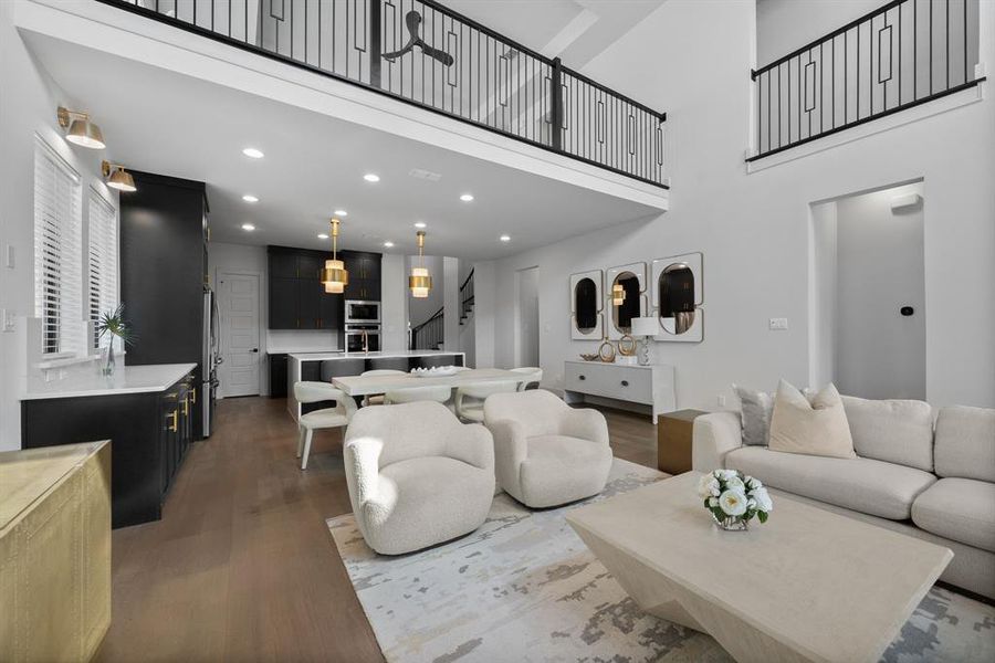 Furnished interior view inside a new home in , Frisco (Image 10). Furnished interior view inside a new home in , Frisco (Image 10).