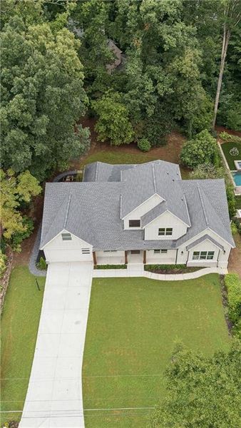 Front exterior of a new home in , Atlanta, GA, highlighting curb appeal (Image 2).