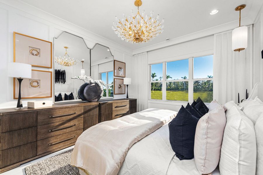 Representative furnished interior of a home built from the Skyline by GL Homes in Valencia Sky (55+), Naples (Image 12).