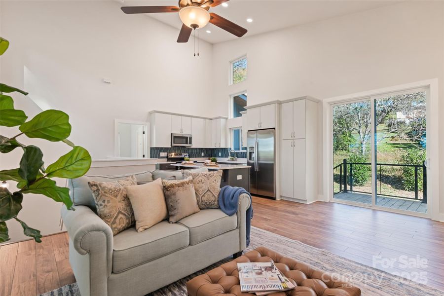 Furnished interior view inside a new home in , Sylva (Image 8).