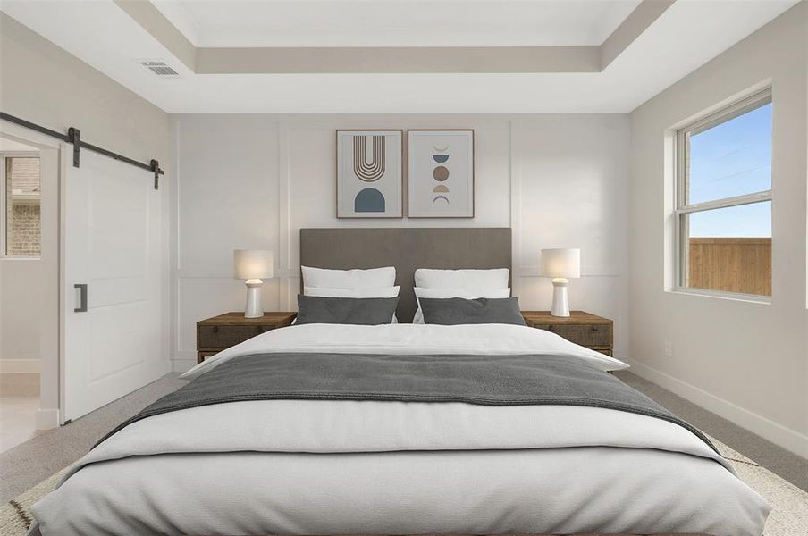 Furnished interior view inside a new home in Heritage Ranch, Sherman (Image 13).