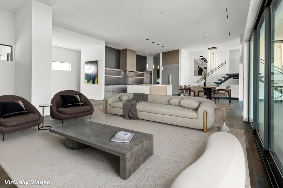 Furnished interior view inside a new home in , Spicewood (Image 8).