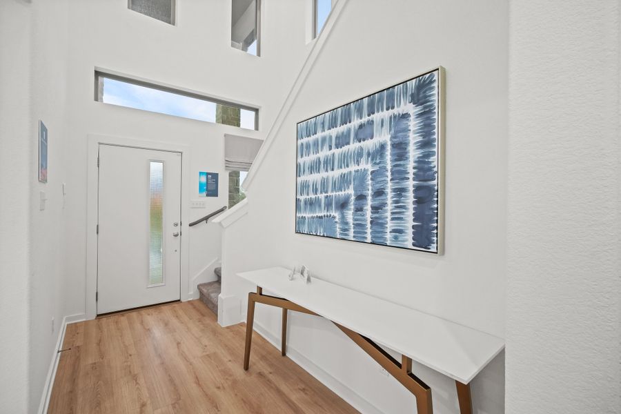 Entryway in the Oak home plan by Trophy Signature Homes – REPRESENTATIVE PHOTO Entryway in the Oak home plan by Trophy Signature Homes – REPRESENTATIVE PHOTO