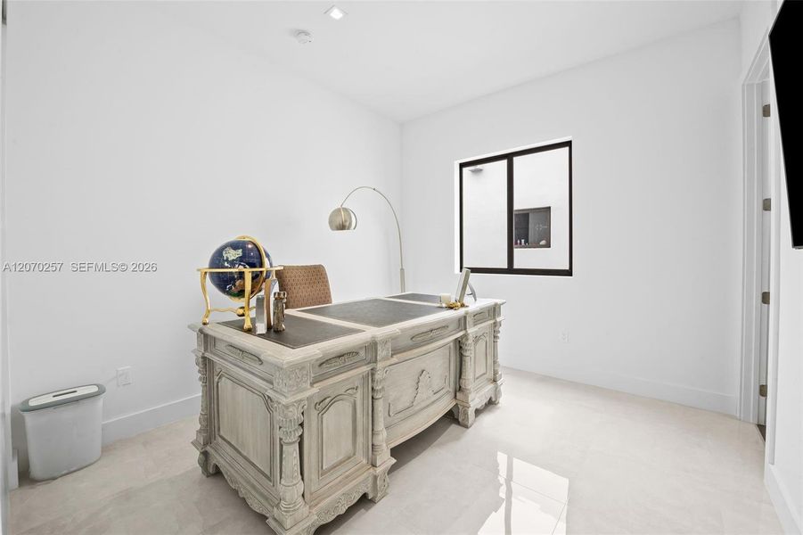 Furnished interior view inside a new home in , Miami (Image 9).