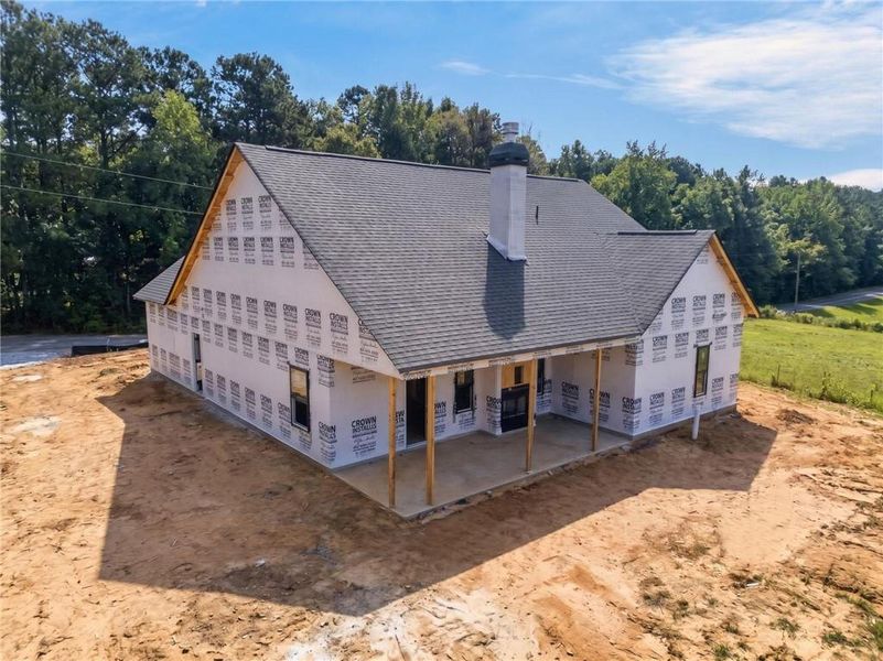 In-progress construction of a new home in , Rockmart, GA (Image 36). In-progress construction of a new home in , Rockmart, GA (Image 36).