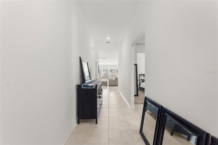 Furnished interior view inside a new home in Lawson Dunes: Estate Collection, Haines City (Image 23).