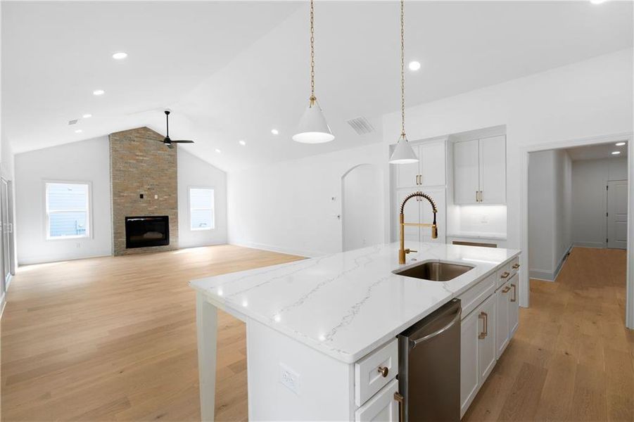 Furnished interior view inside a new home in , Canton (Image 7). Furnished interior view inside a new home in , Canton (Image 7).