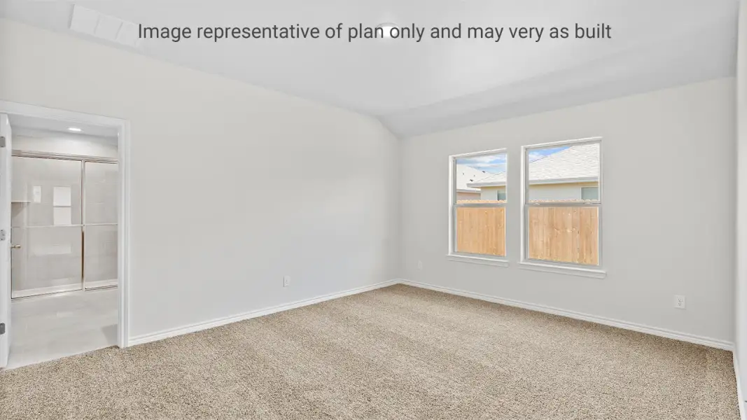 Spacious, unfurnished interior of a new home in Heritage Crossing, Corpus Christi (Image 17).