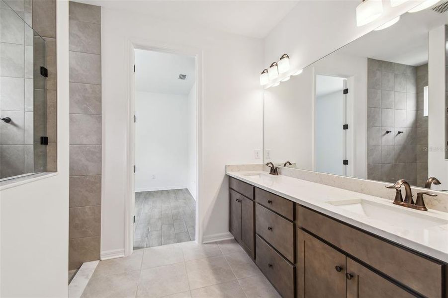 Furnished interior view inside a new home in Cascades at Southern Hills, Brooksville (Image 7).