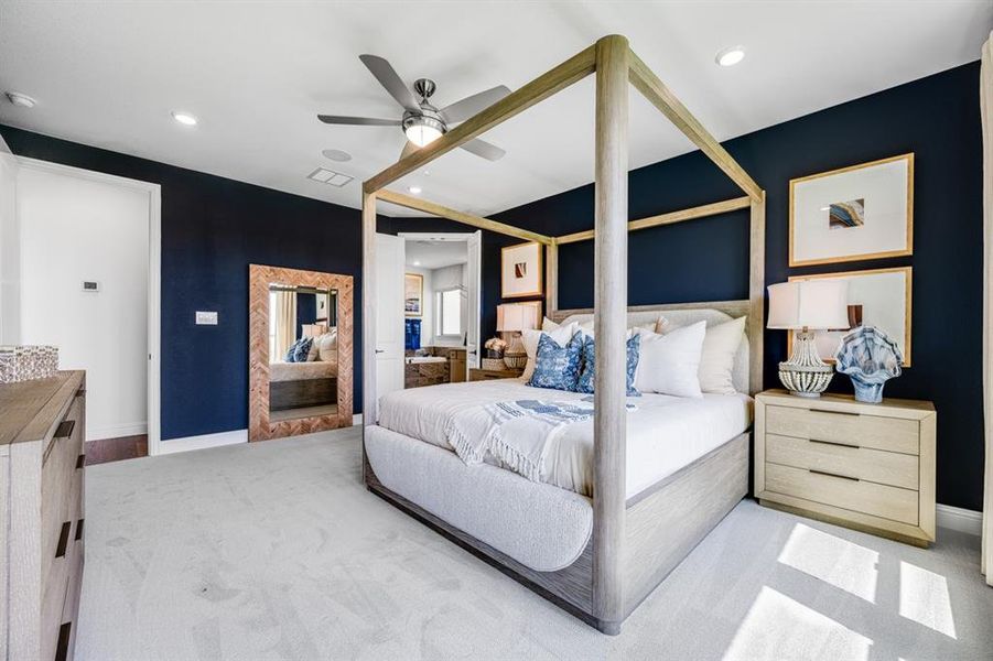 Furnished interior view inside a new home in , McKinney (Image 16).