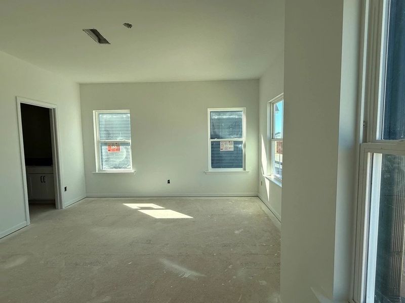 Primary Bed featuring the AW Collection® Timeless - Relaxed elegance with soft, neutral tones.