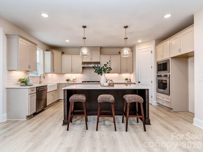 Furnished interior view inside a new home in , Gastonia (Image 6).