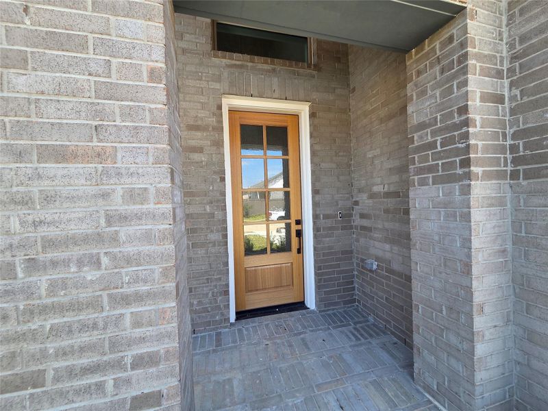 Exterior details and patio area of a home in Emory Glen, Magnolia (Image 3).