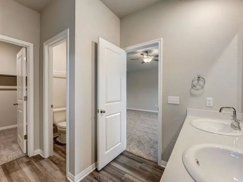 Furnished interior view inside a new home in Butler Farms - Reserve Collection, Liberty Hill (Image 4). Furnished interior view inside a new home in Butler Farms - Reserve Collection, Liberty Hill (Image 4).