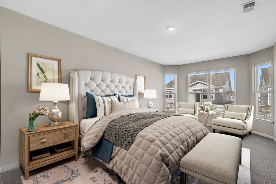 Furnished interior view inside a new home in Ambridge, Conway (Image 8).