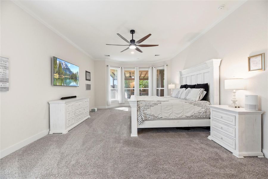 Furnished interior view inside a new home in , Cypress (Image 9).