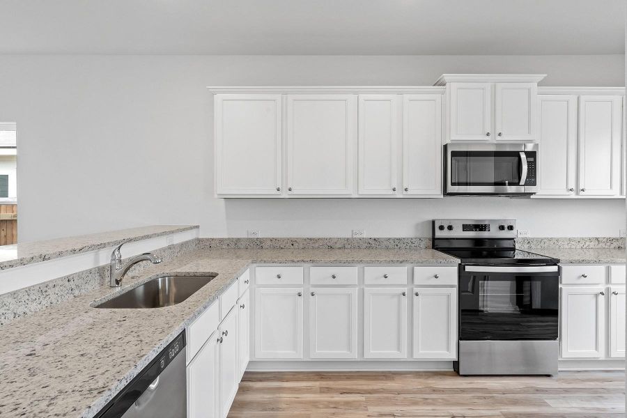 Furnished interior view inside a new home in , Elgin (Image 3).