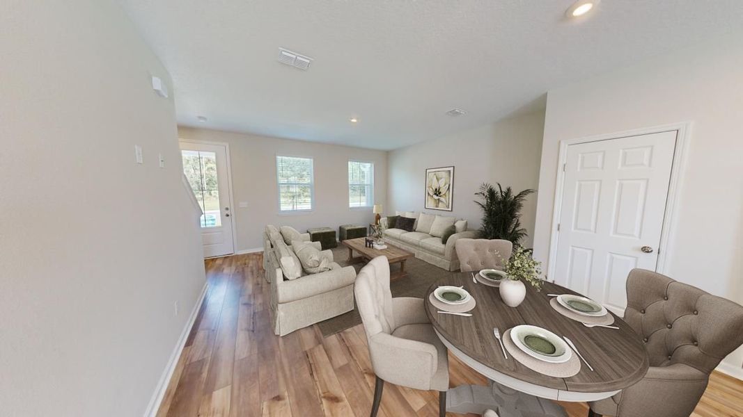 Furnished interior view inside a new home in RiverTown, St. Johns (Image 7).