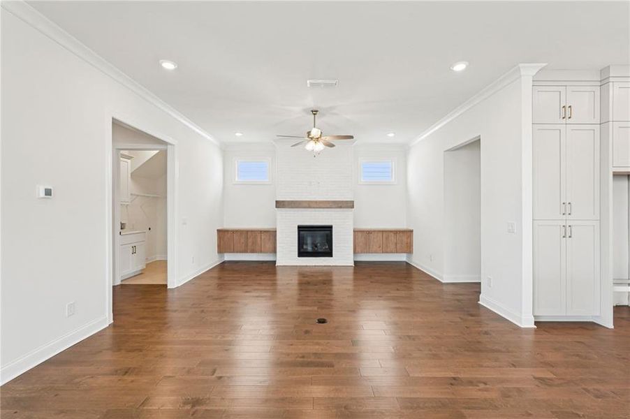 Spacious, unfurnished interior of a new home in Promenade at Sawnee Village, Cumming (Image 50). Spacious, unfurnished interior of a new home in Promenade at Sawnee Village, Cumming (Image 50).