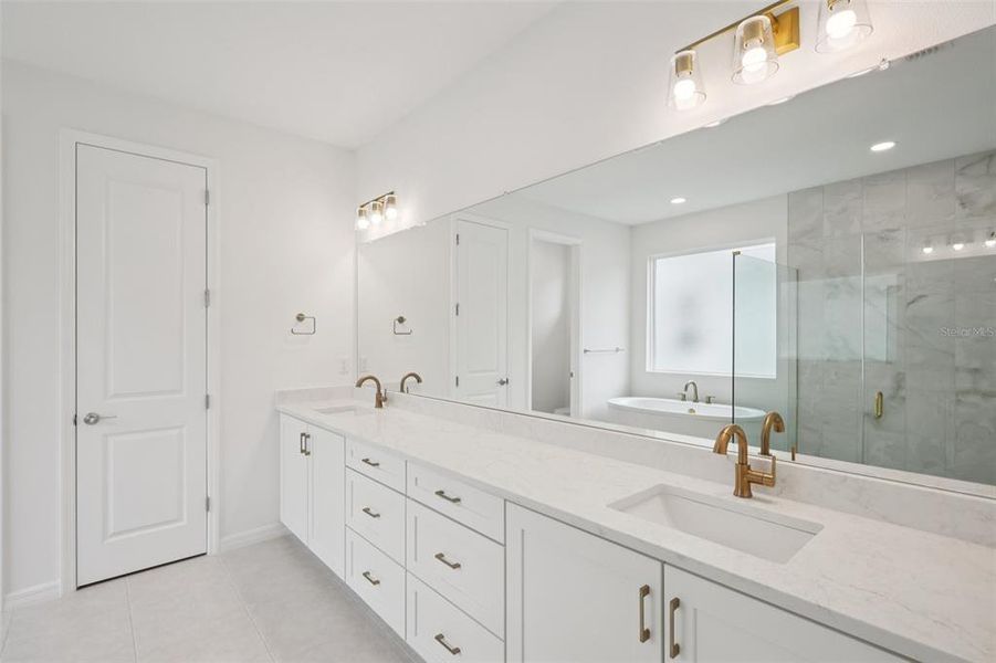 Furnished interior view inside a new home in Primrose at Longleaf, New Port Richey (Image 20).