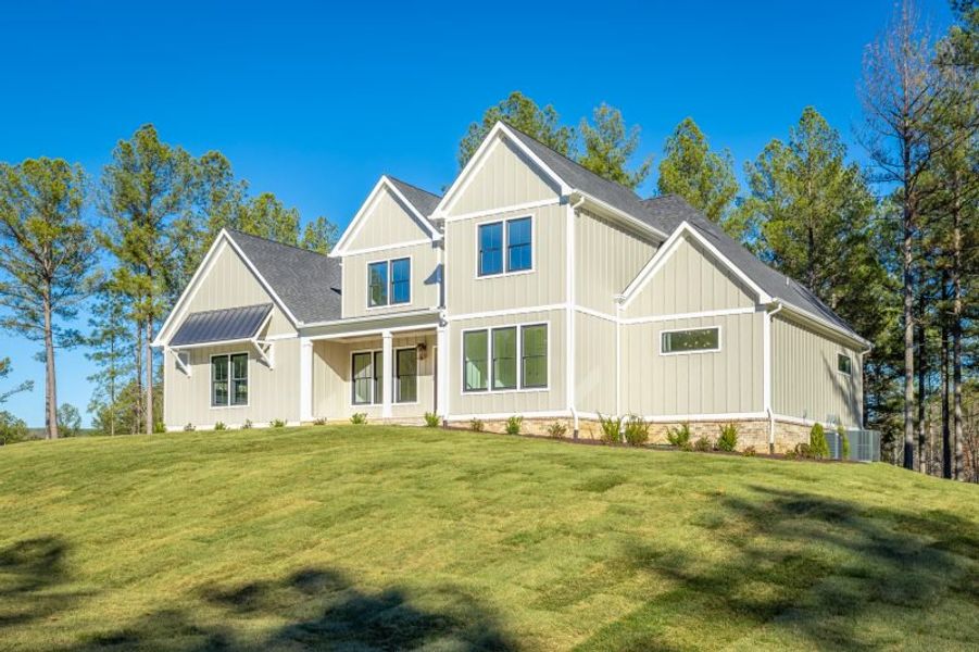 Representative exterior photo of a completed home built from the Summerbrook by Riverstone Construction, LLC in Jasper Highlands, Guild, TN (Image 29). Representative exterior photo of a completed home built from the Summerbrook by Riverstone Construction, LLC in Jasper Highlands, Guild, TN (Image 29).