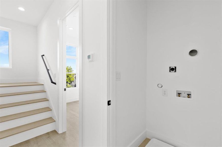 Furnished interior view inside a new home in , Dallas (Image 22).