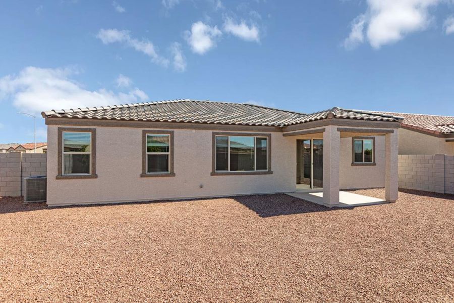 Exterior details and patio area of a home in Arroyo Vista II, Casa Grande (Image 2). Exterior details and patio area of a home in Arroyo Vista II, Casa Grande (Image 2).