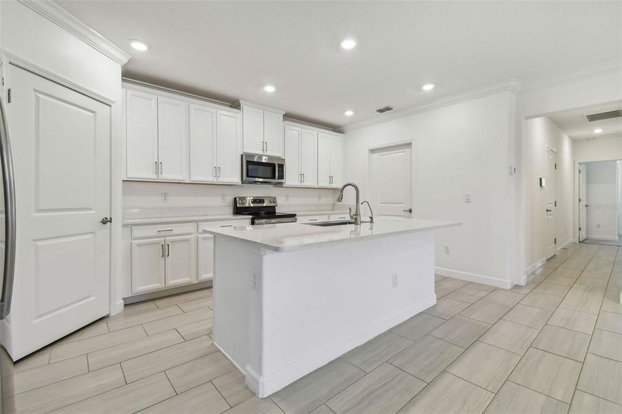 Furnished interior view inside a new home in Angeline Active Adult, Land O' Lakes (Image 9).