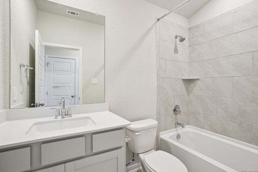 Furnished interior view inside a new home in Kallison Ranch, San Antonio (Image 10).