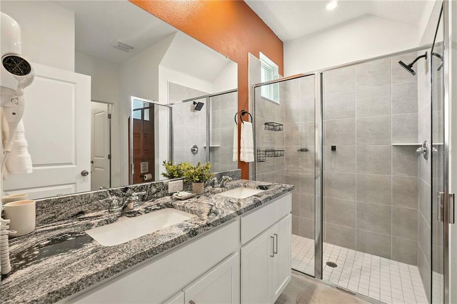 Furnished interior view inside a new home in , Kissimmee (Image 35).