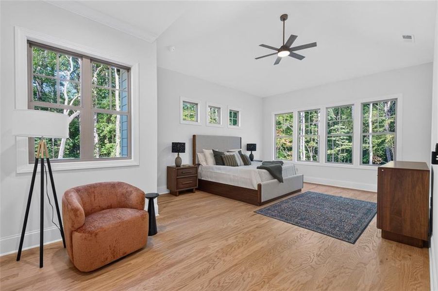 Furnished interior view inside a new home in , Woodstock (Image 19).