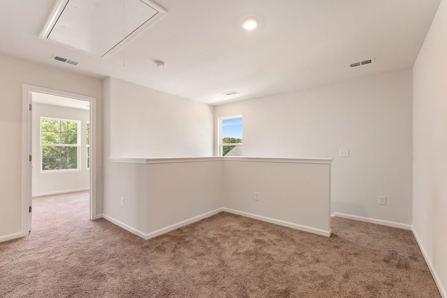 Spacious, unfurnished interior of a new home in Braxton Place, Moore (Image 23). Spacious, unfurnished interior of a new home in Braxton Place, Moore (Image 23).