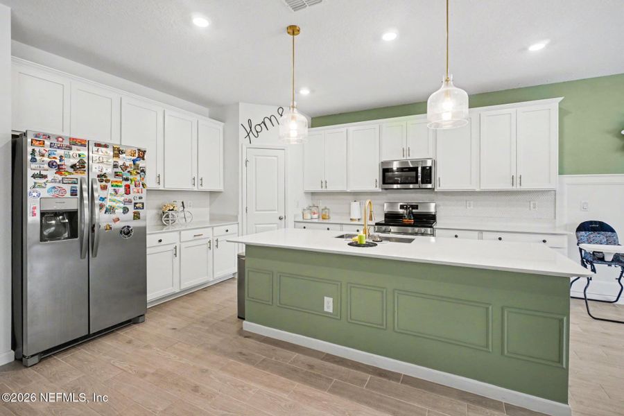 Furnished interior view inside a new home in Seaton Creek, Jacksonville (Image 11).