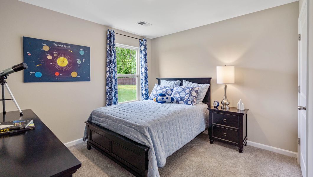Furnished interior view inside a new home in Lightwood Cottages, Moore (Image 21).