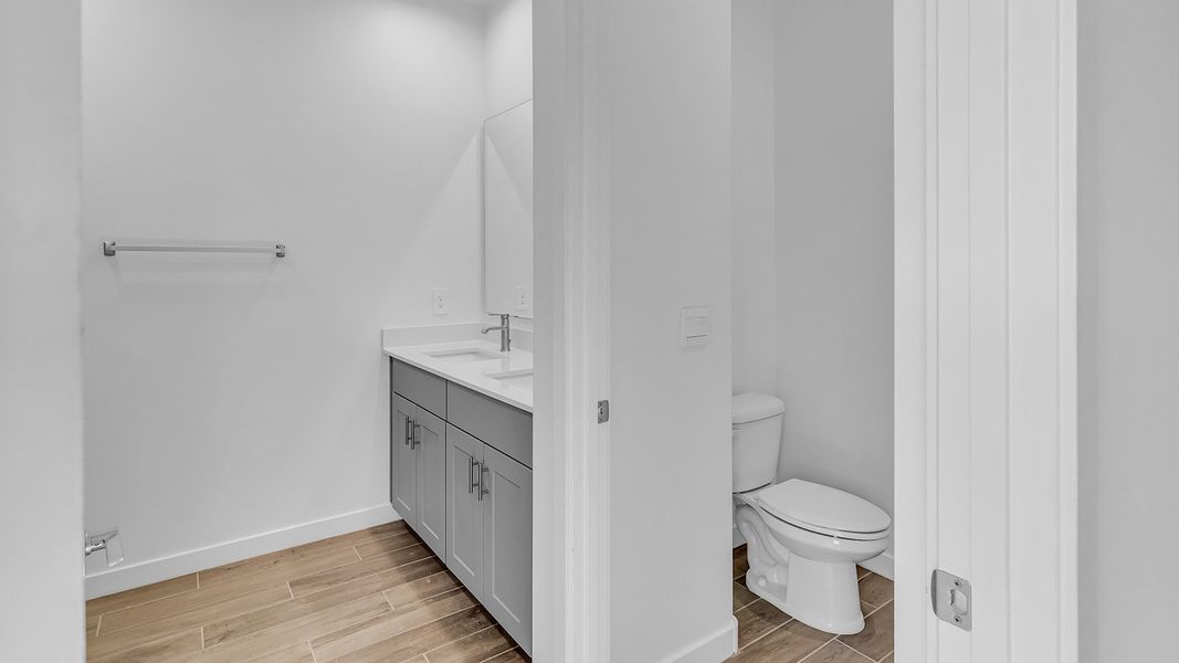 Representative furnished interior of a home built from the Parker by D.R. Horton in The Oasis at Rocking K, Vail (Image 14).