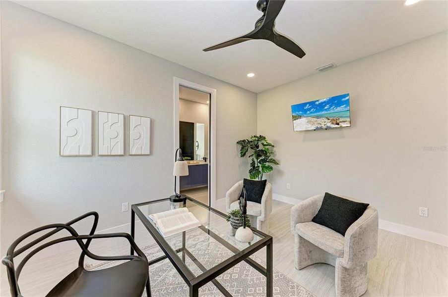 Furnished interior view inside a new home in , Punta Gorda (Image 16). Furnished interior view inside a new home in , Punta Gorda (Image 16).