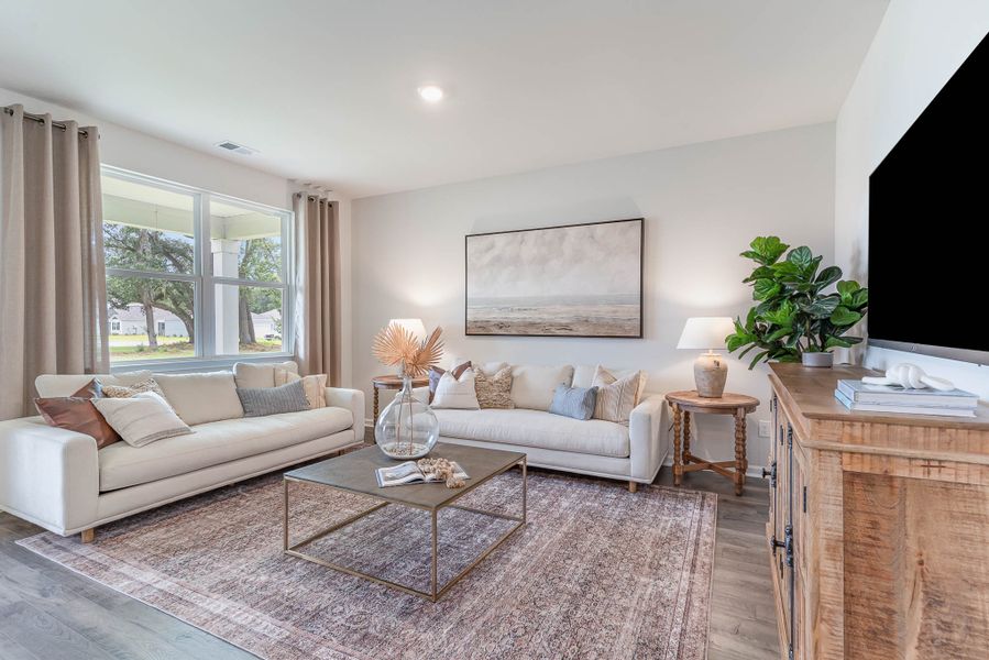 Representative furnished interior of a home built from the ARIA by D.R. Horton in The Reserve at Wild Horse, Conway (Image 15).