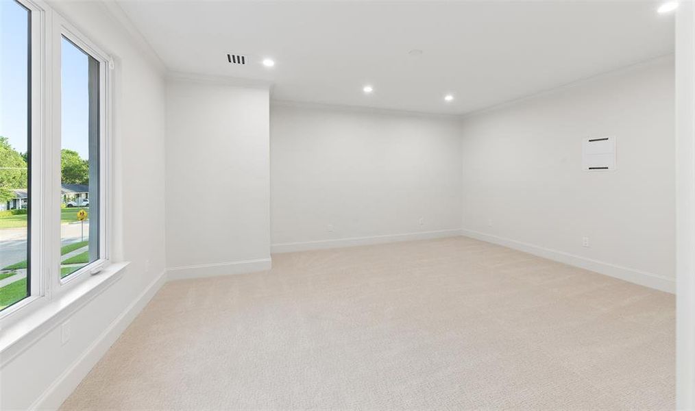 Spacious, unfurnished interior of a new home in , Dallas (Image 27). Spacious, unfurnished interior of a new home in , Dallas (Image 27).