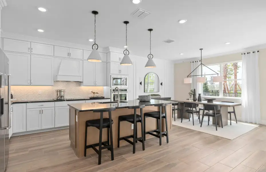 Representative furnished interior of a home built from the Scarlett by Pulte Homes in Waypointe, Port Orange (Image 18).