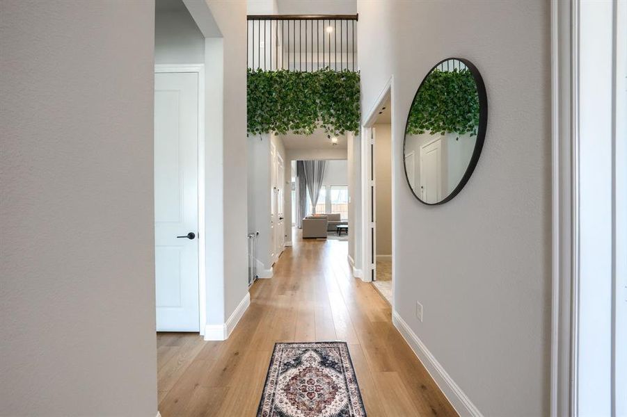Furnished interior view inside a new home in Cross Creek Meadows, Celina (Image 5).