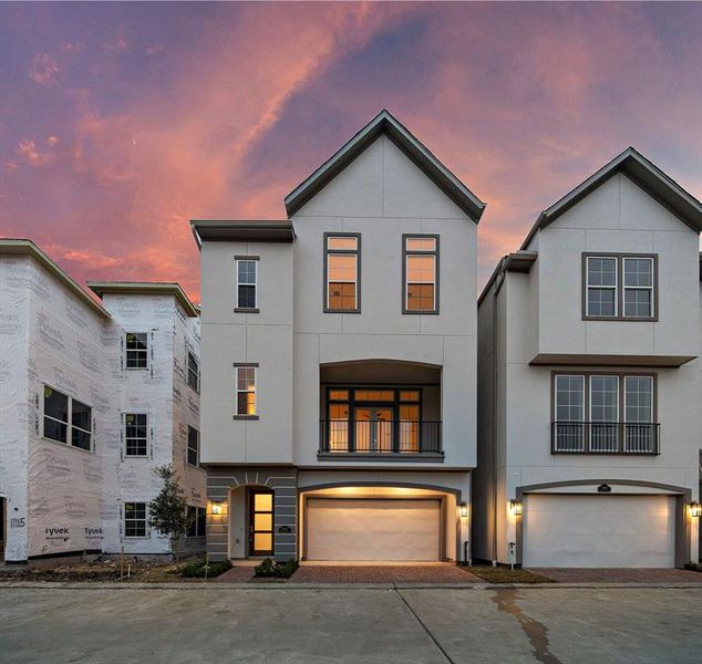 Riverway Homes would love for you to see this gorgeous Amy plan they have built inside of the gated community Upland Estates. You don’t want to miss seeing this beauty!  Three story three bedroom 3 1/2 bath home with a huge covered patio for your enjoyment.