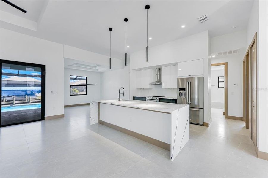 Furnished interior view inside a new home in , Cape Coral (Image 5).