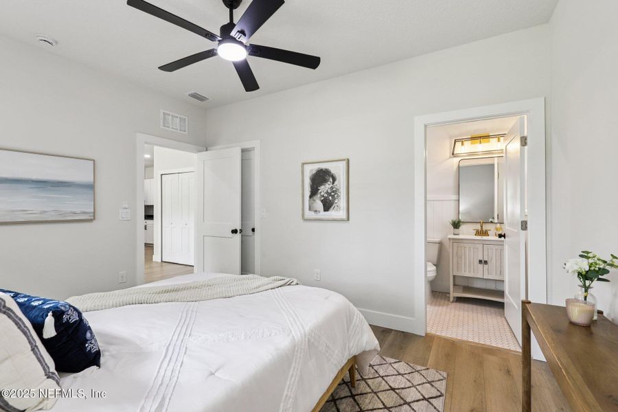 Furnished interior view inside a new home in , Jacksonville (Image 7).