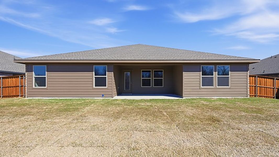 Representative exterior details of a home built from the Garland by D.R. Horton in Northspur, Terrell (Image 3). Representative exterior details of a home built from the Garland by D.R. Horton in Northspur, Terrell (Image 3).
