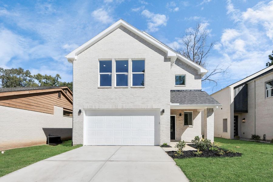 Front exterior of a new home in , Montgomery, TX, highlighting curb appeal (Image 26).