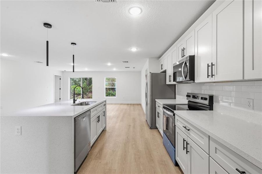 Furnished interior view inside a new home in , Sebring (Image 7).