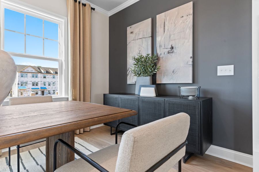 Representative furnished interior of a home built from the Joliet by Pulte Homes in Lakeside Townes at Riverlights, Wilmington (Image 30).