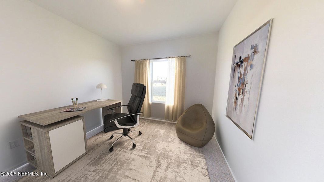 Furnished interior view inside a new home in , Palm Coast (Image 4).